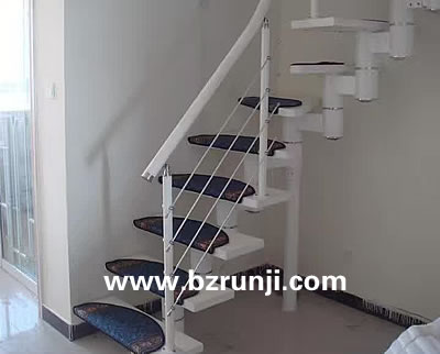 脊索钢木楼梯-017